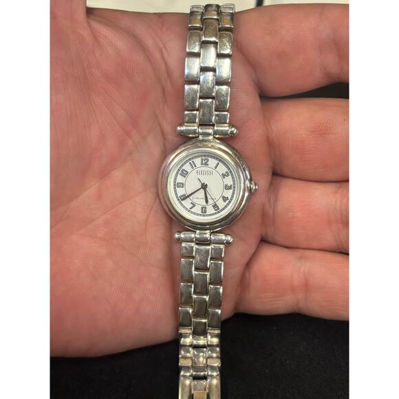 Ecclissi 925 Sterling Silver 3240 Women’s Watch! New Battery! - Picture 2 of 9